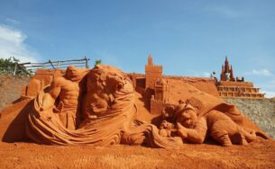 Lạc lối giữa thế giới tượng cát “độc nhất vô nhị” tại Phan Thiết