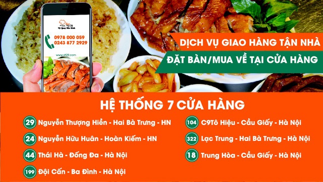 Vịt 29 – Địa chỉ quen thuộc món ngon tại Hà Nội - 5