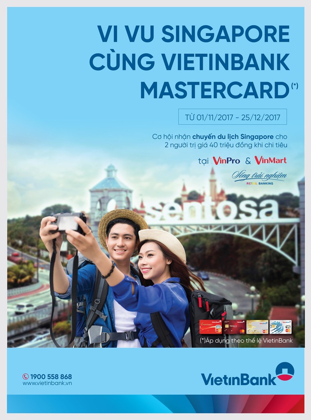 Vi vu Singapore cùng thẻ VietinBank MasterCard - 2