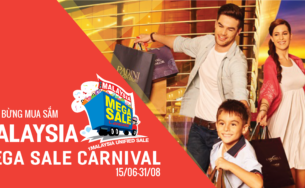 Malaysia – Háo hức mùa mua sắm giảm giá lớn nhất năm Mega Sale 2017